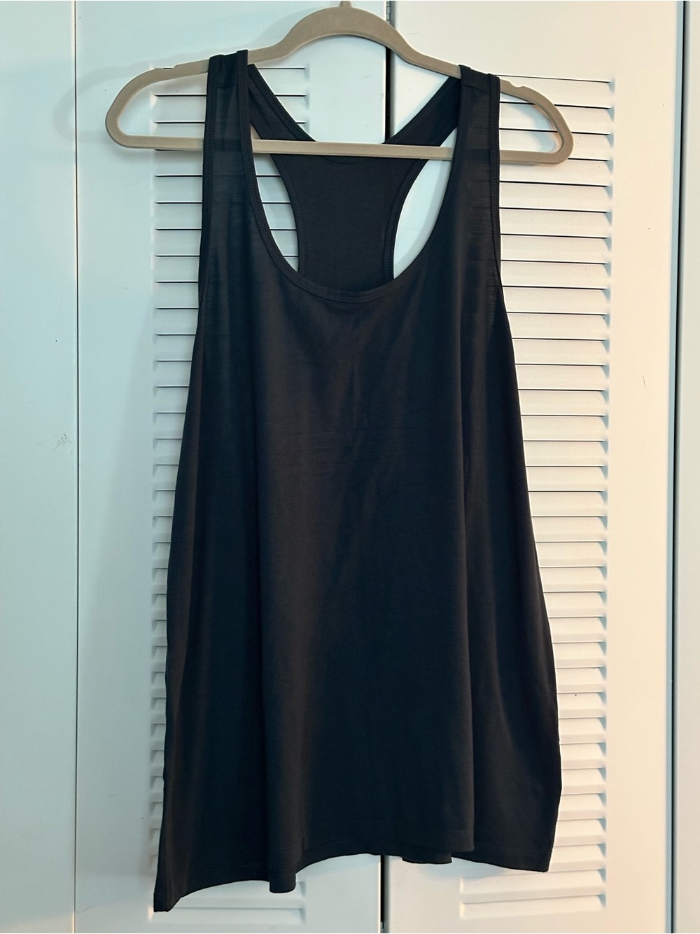 Old Navy - Blue Racerback Scoop Tank Top